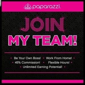 Join my team and sell paparazzi jewelry!!